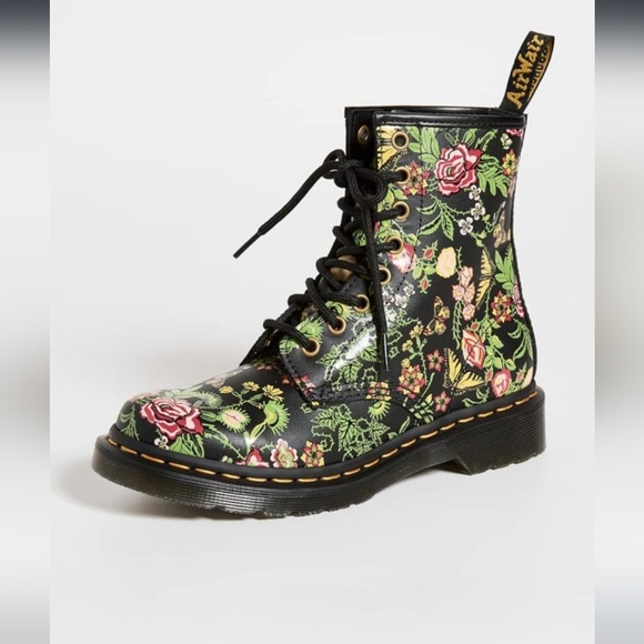 Dr. Martens Women's 1460 Bloom 8 Eye Boots Size 7 US - Picture 15 of 15